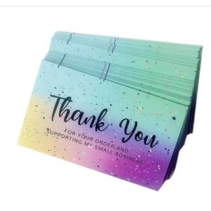 50 Thank you cards